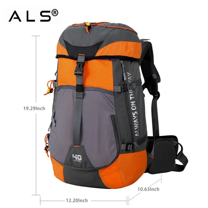 
BSCI Audit factory supplier backpacker outdoor gear bag internal frame backpack 