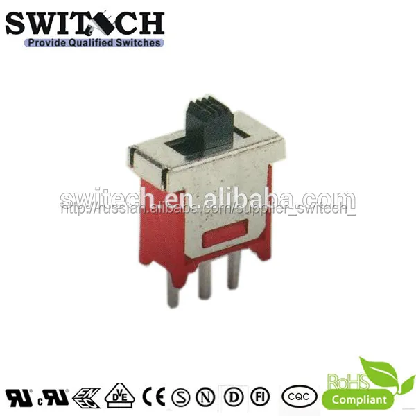 3-pins SPDT движковый переключатель