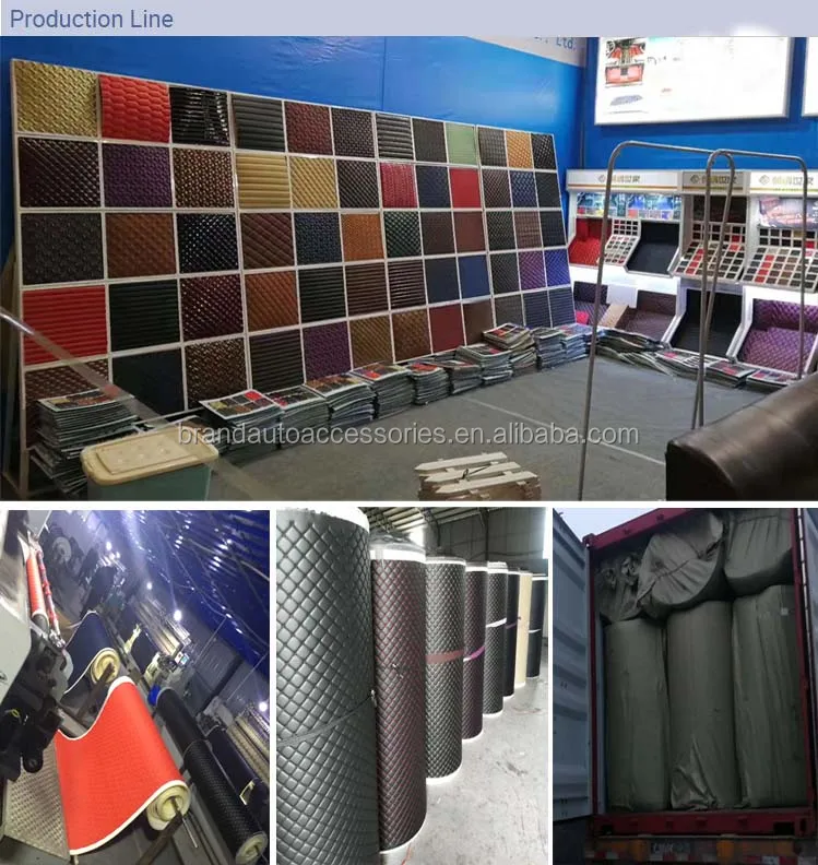 Factory Price 7D Car Mat Material Roll 5D Carpet Raw Material Car Accessories Eva Xpe Leather Material