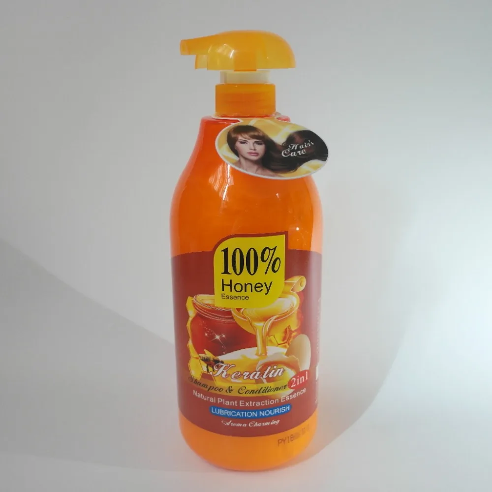 Parya Royal aloe olive honey garlic pomegranat  hair care Natural Plant Extracts Hair Repairing Treatment 2 in 1 Keratin Shampoo