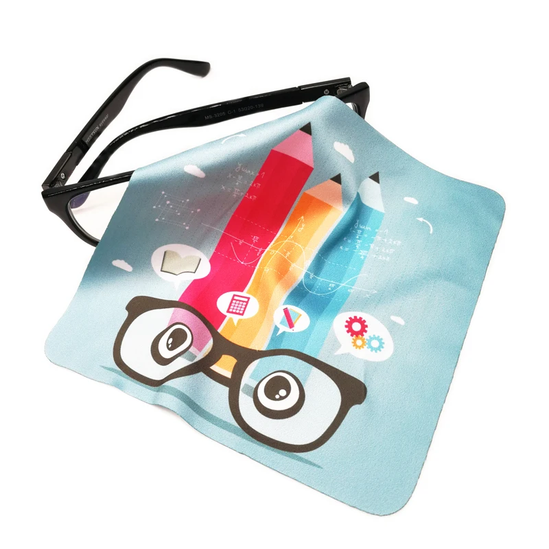 Bulk Personalized microfiber eyeglass cleaning cloth