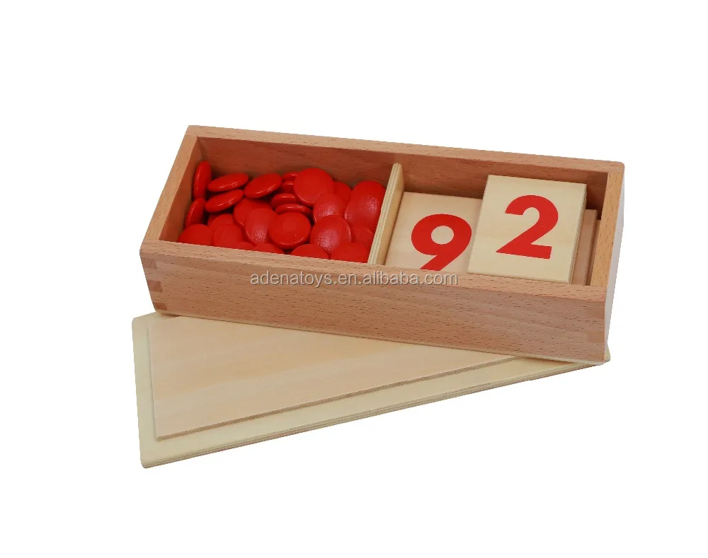 
Montessori Materials in China: Montessori Toys C043 Cards&Counters Educational Toys for Kids 