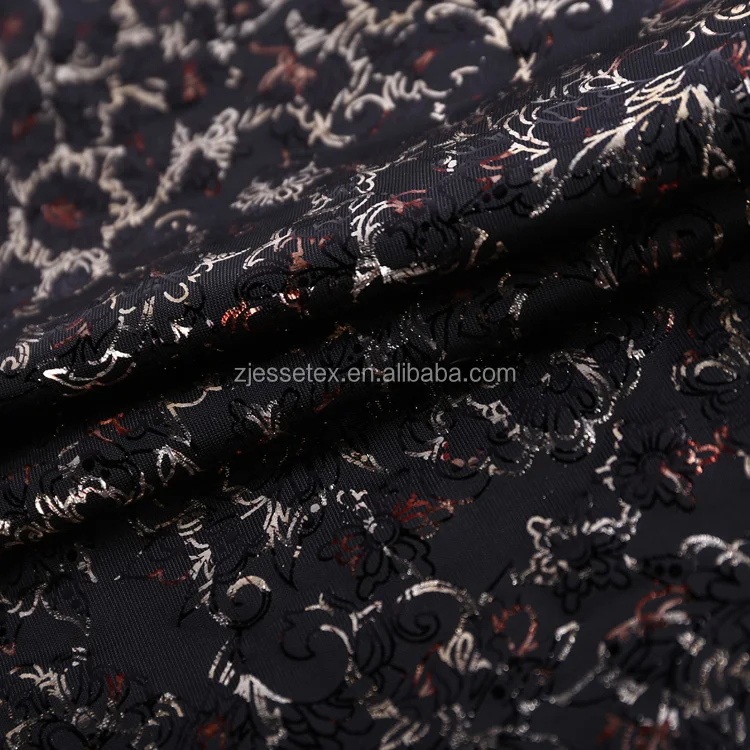 
New fashion FDY korean cotton muslin glitter fabric cut pieces 