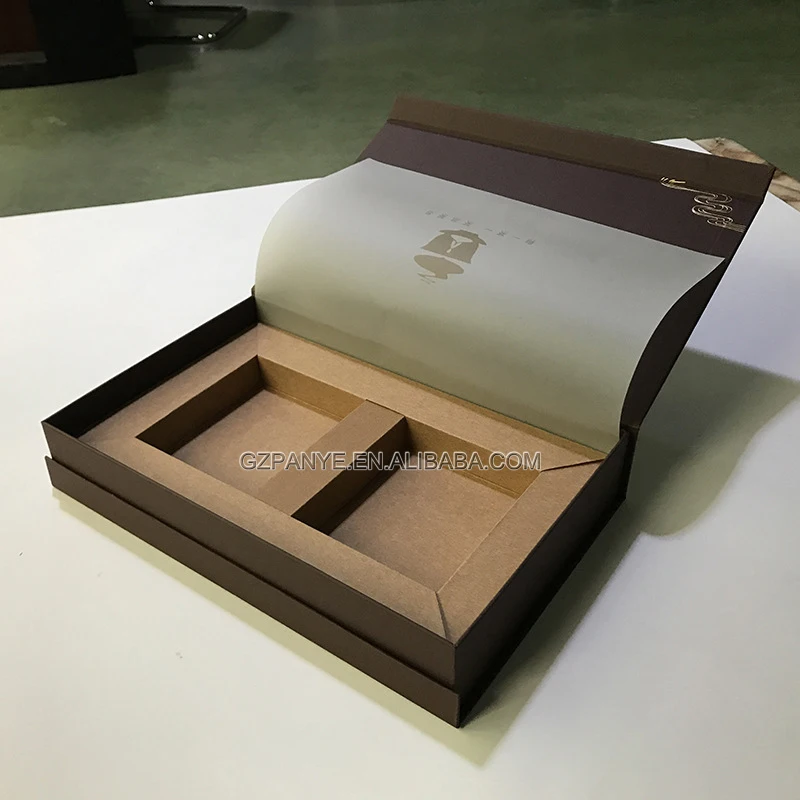 
Handmade Customized Logo Printed brick tea packaging box 