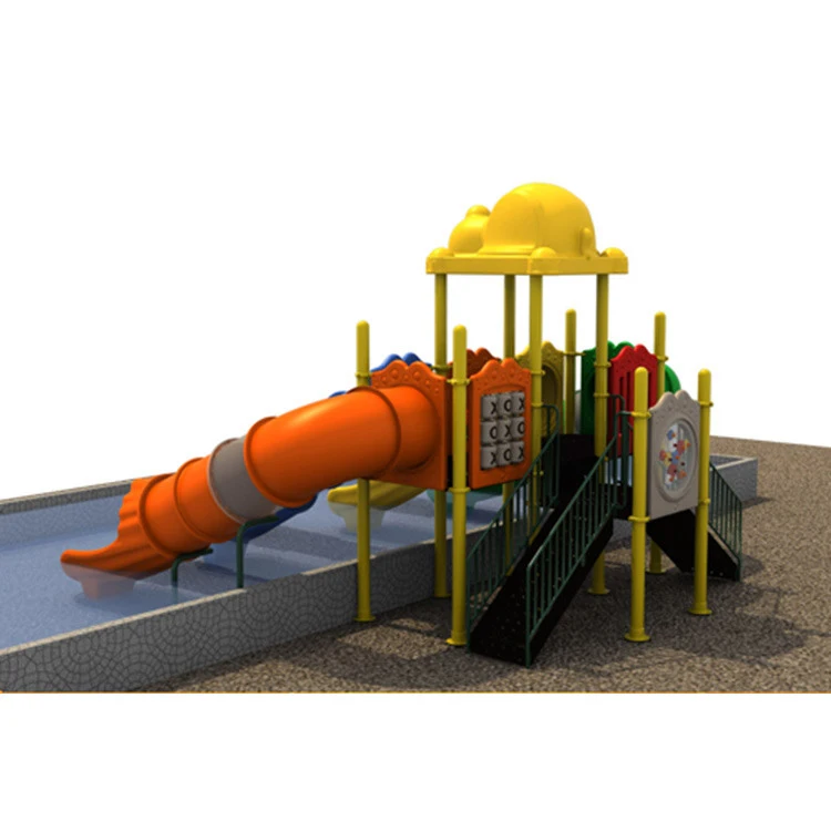 Factory price commercial plastic swimming  pool  water park plastic slides play equipment for sale