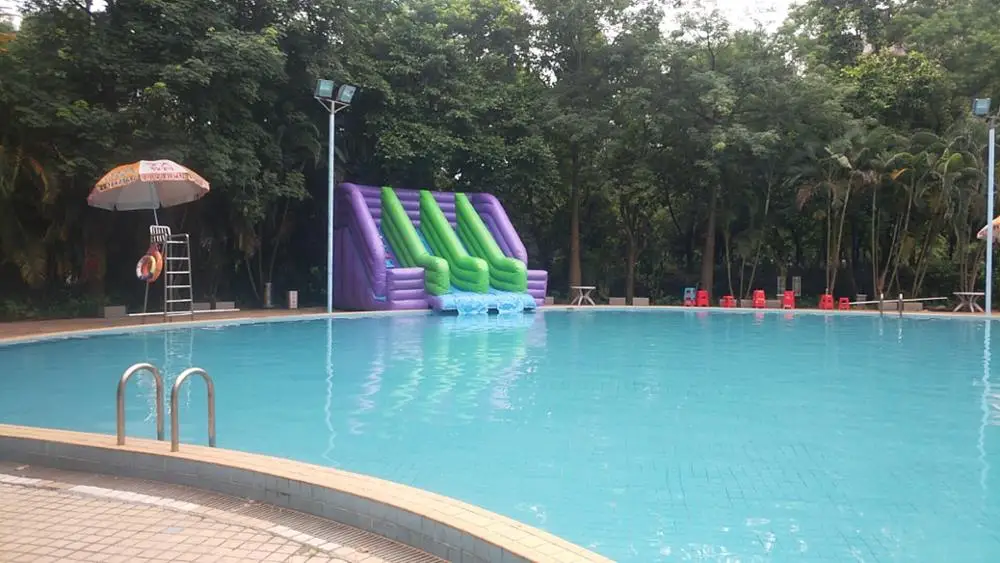New project reference  spray complete mini water park castle theme park in ground water slide aqua park equipment QX-S019