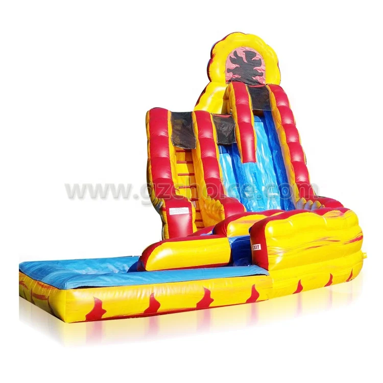 Большая надувная водная горка для детей, надувная горка для бассейна