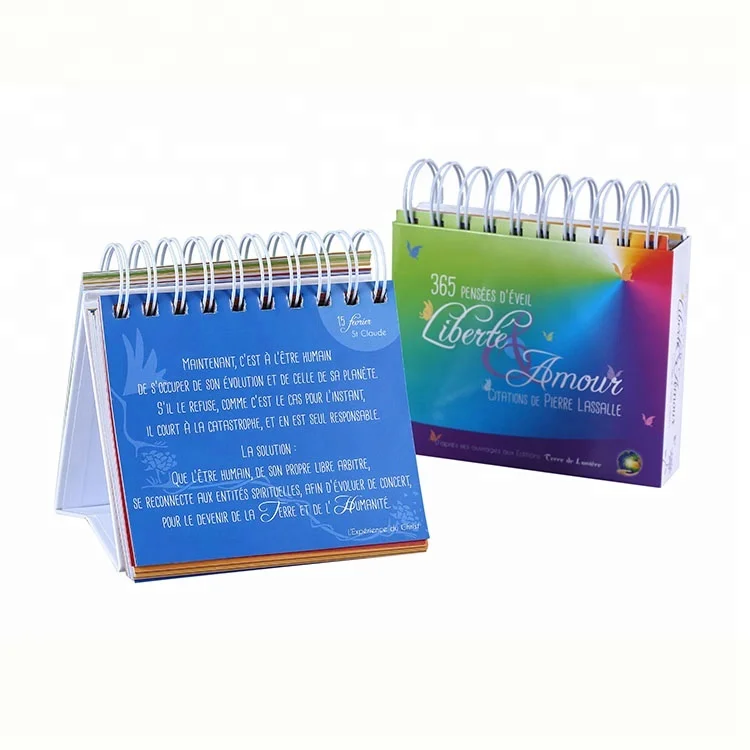 2024 Custom table calendar Personal Desk Calendar printing