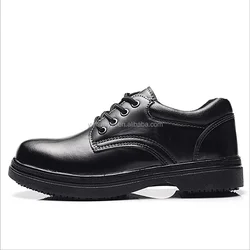 Workman Non-Slip Anti-Smashing Water Proof Black Steel Safety Shoes