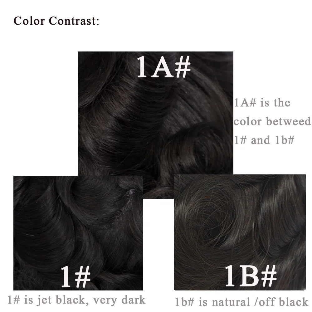 Full Lace Natural Invisible Hairline Toupee