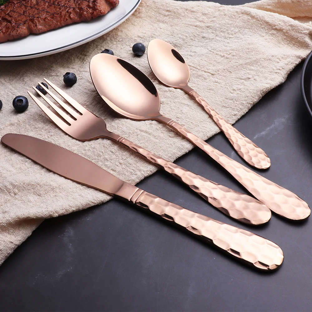 
Mirror polishing stainless steel flatware set 24 pcs cutlery set with wooden box 