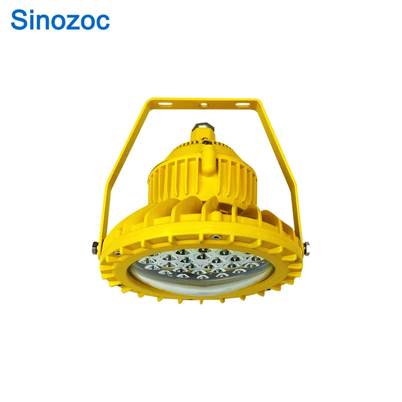 Sinozoc led explosion proof light ATEX IP66 waterproof high brightness 5 years warranty industrial light
