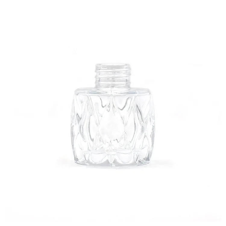 High Quality ODM 50ML Empty Fragrance Oil Car Diffuser Glass Perfume Bottle