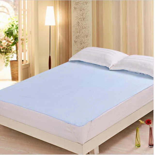 
Bamboo Quilted Fitted Sheet Mattress Hypoallergenic Protector Cover 