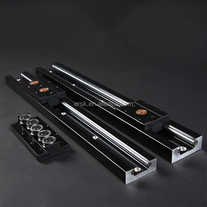
Built-in Dual Axis Wheel Guide SGR10 15 15N 20 20N 25 35 Aluminum Alloy Linear Rail Slide Table Square Straight Line 