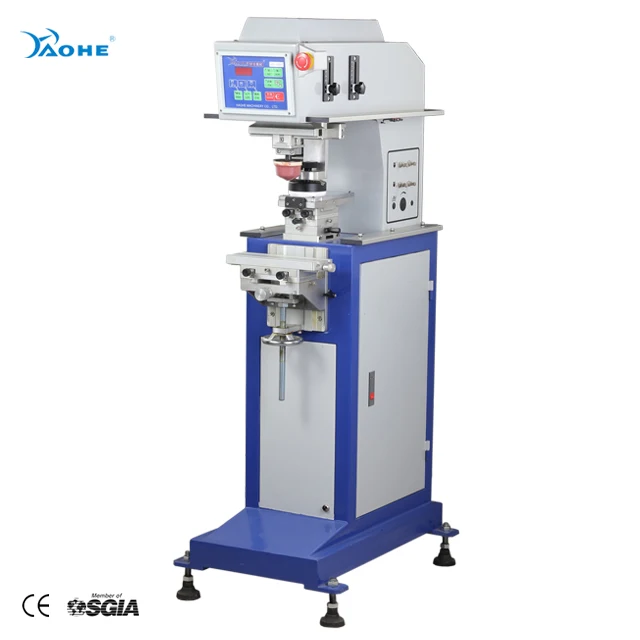 Manufacturer 2 color pad printing machine for logo