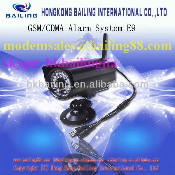 профессиональная беспроводная диапазона- gsm полоса смс mms домашняя система сигнализации( e9)