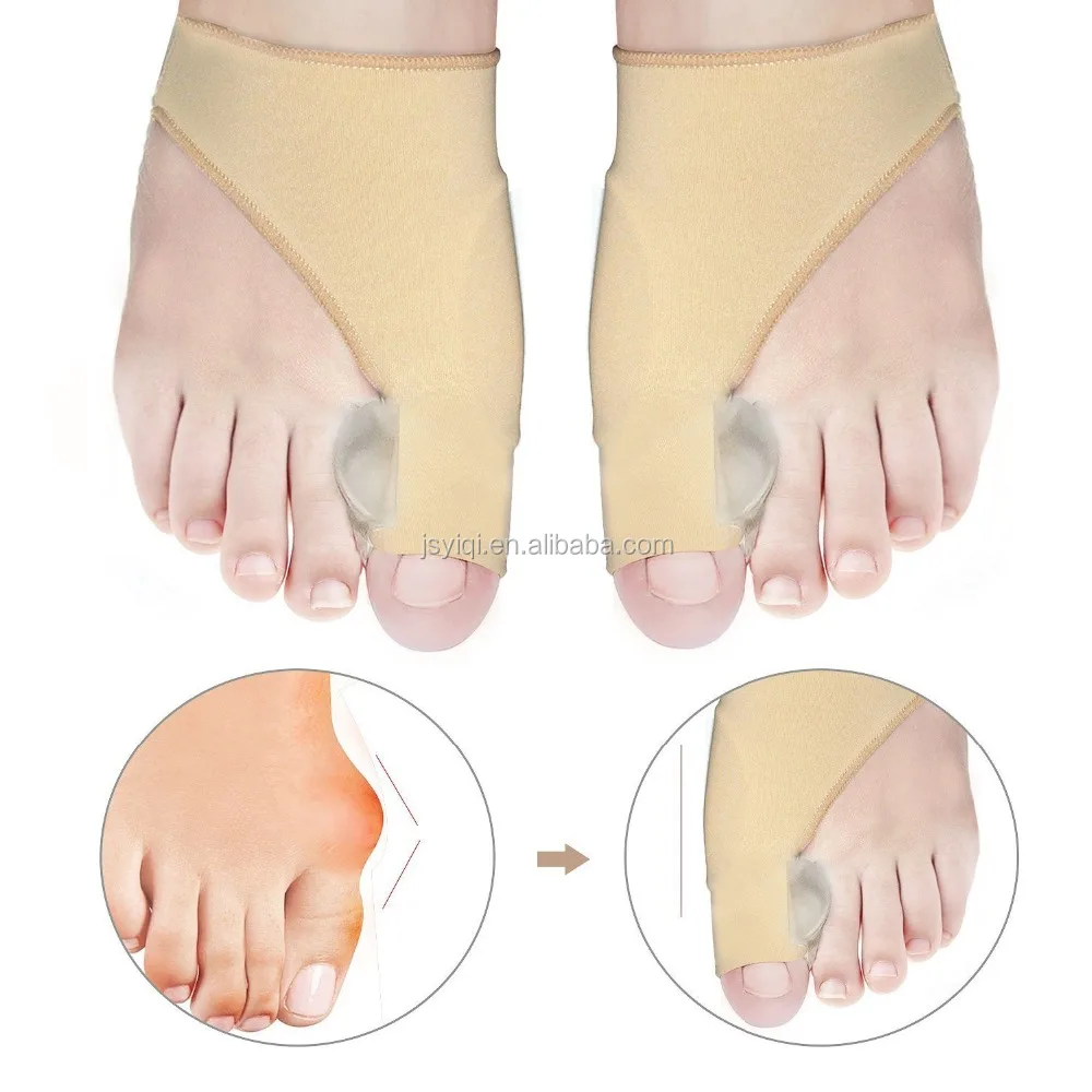 
Bunion Corrector Relief Protector Sleeves Kit,Treat Pain in Hallux Valgus/Tailors Bunion/Big Toe Joint/Hammer Toe/Toe Separators 