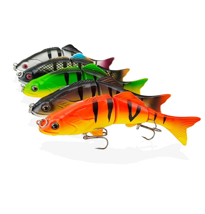 Artificial Bait Type Saltwater Lure 6inch 47g Metal Jointed Murray Cod Fishing Lures