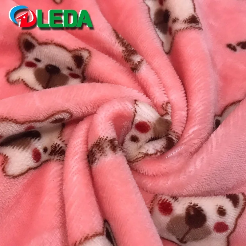 
China supplier exquisite workmanship 100% polyester FLANNEL fabric for baby blanket 