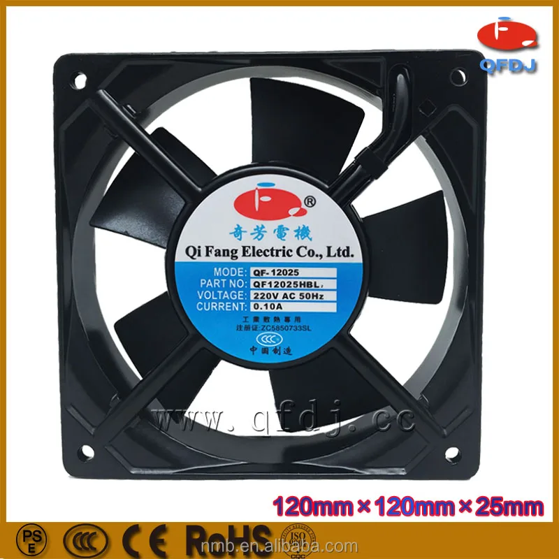 Qifang 12025 120*120*25 м вытяжной вентилятор небольшого размера 110 В вытяжной вентилятор