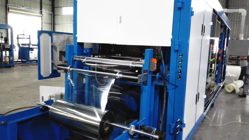fully automatic plastic disposable packaging thermoforming machine