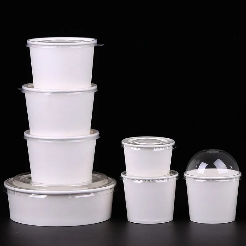 
custom disposable frozen yogurt paper cups wholesale 
