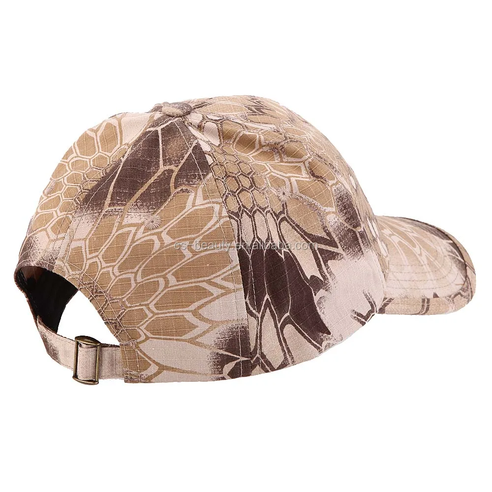 Kryptek Typhon Camouflage Hunting Sun Hat / Mandrake Camo Hiking Travel Caps / 6 Panel Army Military Baseball Cap