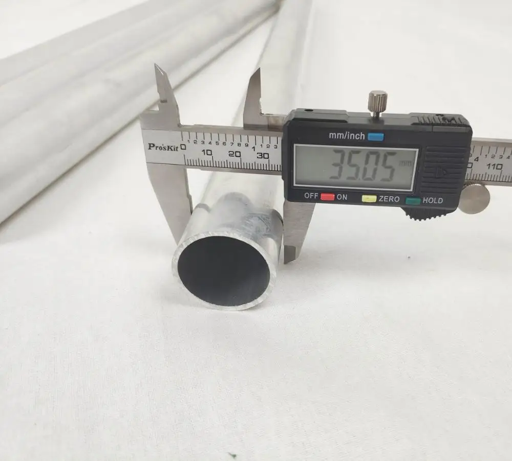 Custom 6061 7001 7075 Aluminum seamless pipe tube