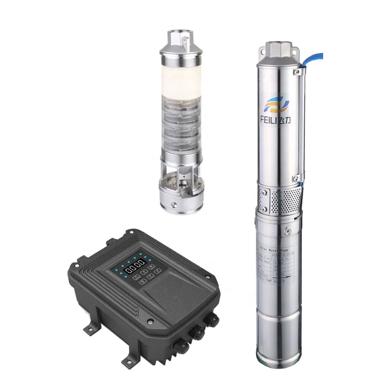 dc 1000 watt solar submersible pump pomp water solar 24 v water pump with low level 3 fld 3 inch dc solar water pump