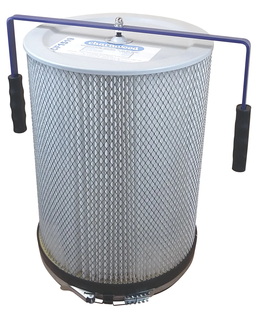 Мощный портативный промышленный пылесос, деревянный пылесборник