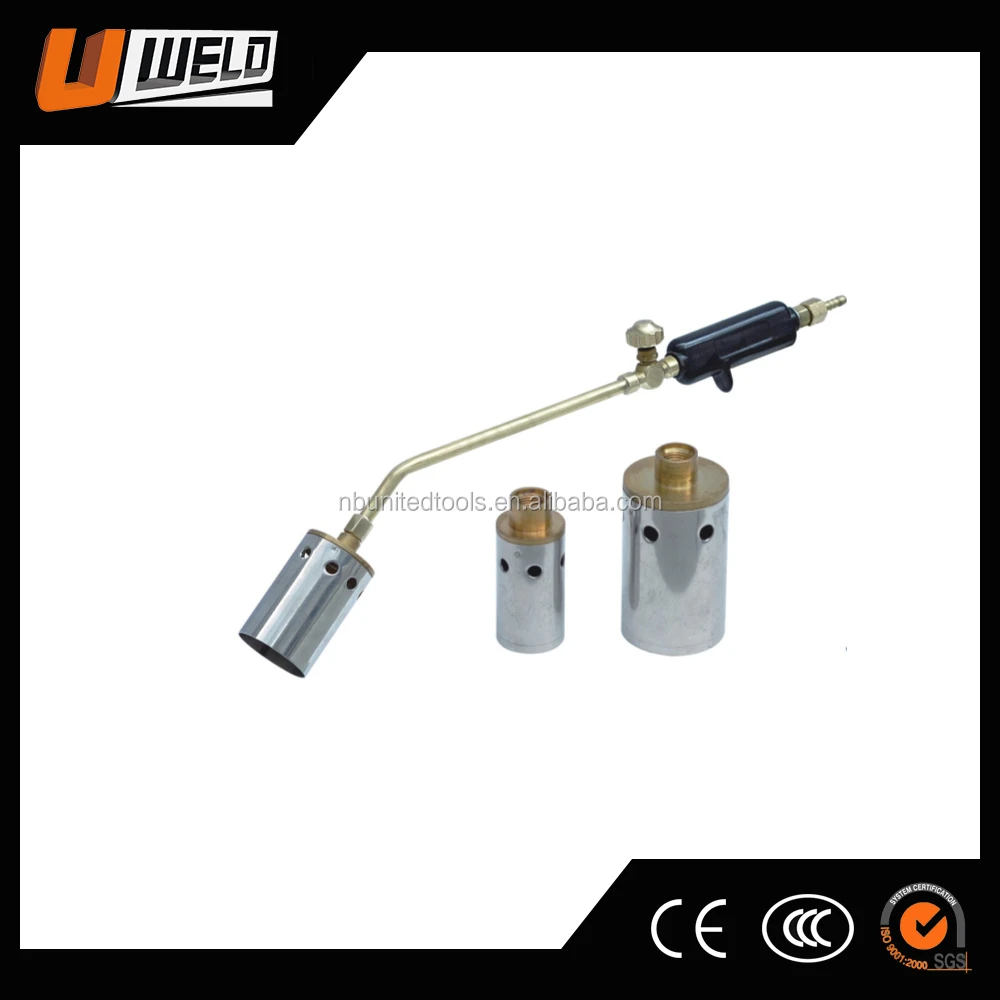 UWELD Italy Type LPG Gas Heating Torch with Three Nozzles UW-1711