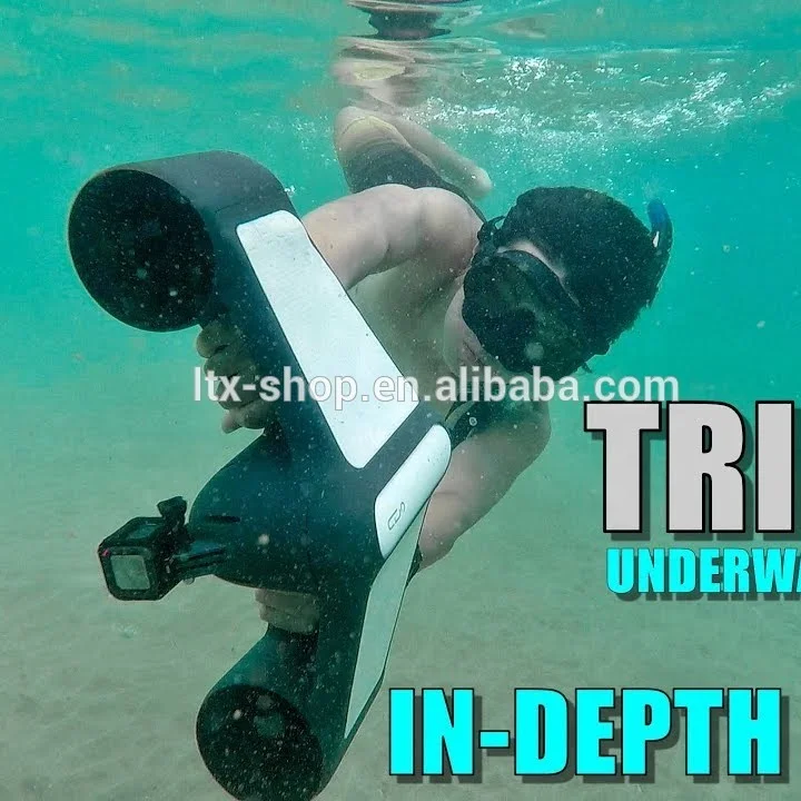 2022Trident Underwater Sea Scooter Electric Surfboard, Mini Portable Water Sports Seedoo Electric Sea Scooter For Diving Surfing