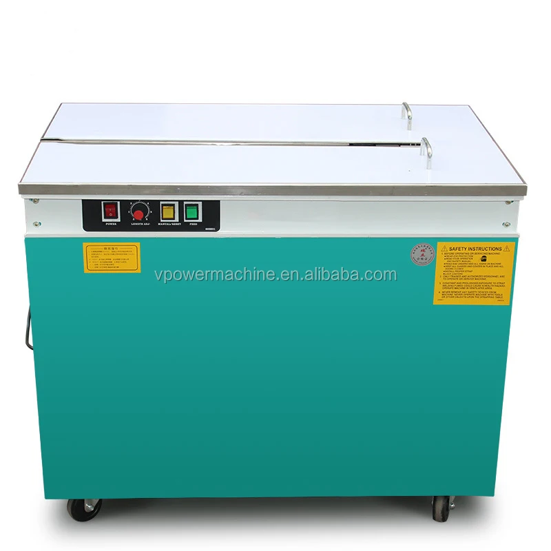 Guangzhou Factory Semi Automatic Carton Strapping Machine,Binding and Tying Machine For Paper Box
