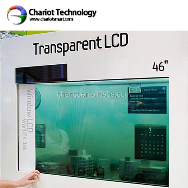 ChariotTech transparent oled screen for different application in China with lowest price(HOT SALES)