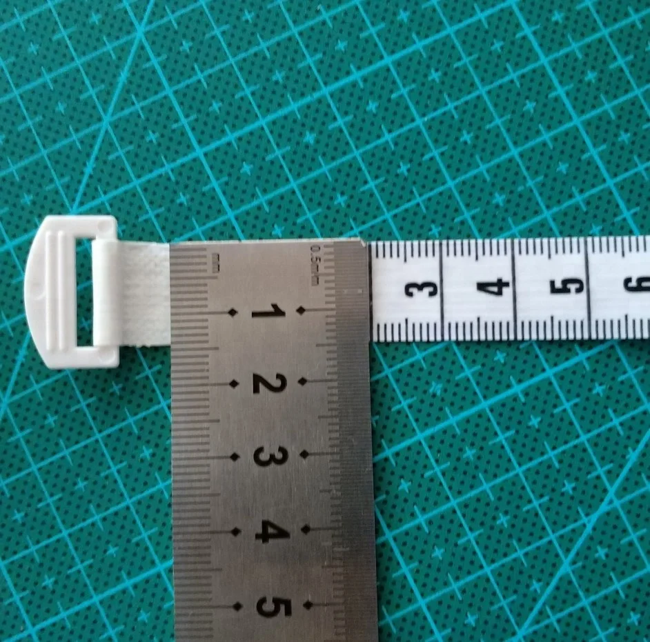 300cm / 120 Inch White Custom Retractable Plastic Tape Measure