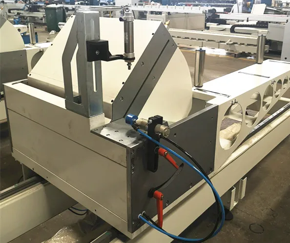  Алюминиевый профиль CNC Точная режущая пила с двойной головкой