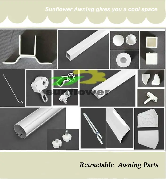 Ap Aluminum Extruded Parts Folding Arm Awning