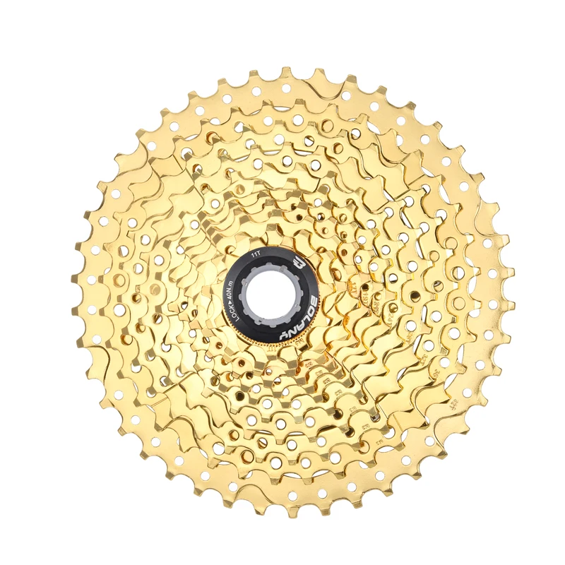 MTB 11Speed Bike Gold Cassette11S 11-42T Ultralight Golden Freewheel Mountain Bicycle Parts For XX1 XT M8000 SLX M7000