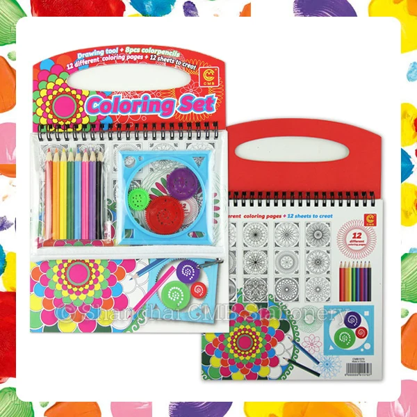 Good quality safety magic creative cheap promotional spirograph