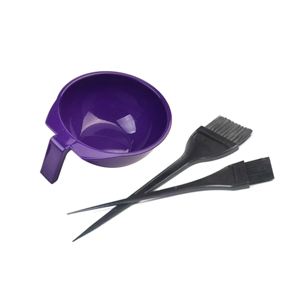 Professional Coloring Dyeing Kit Color Dye Brush Comb  Mixing Bowl Tint Tool Salon Hair