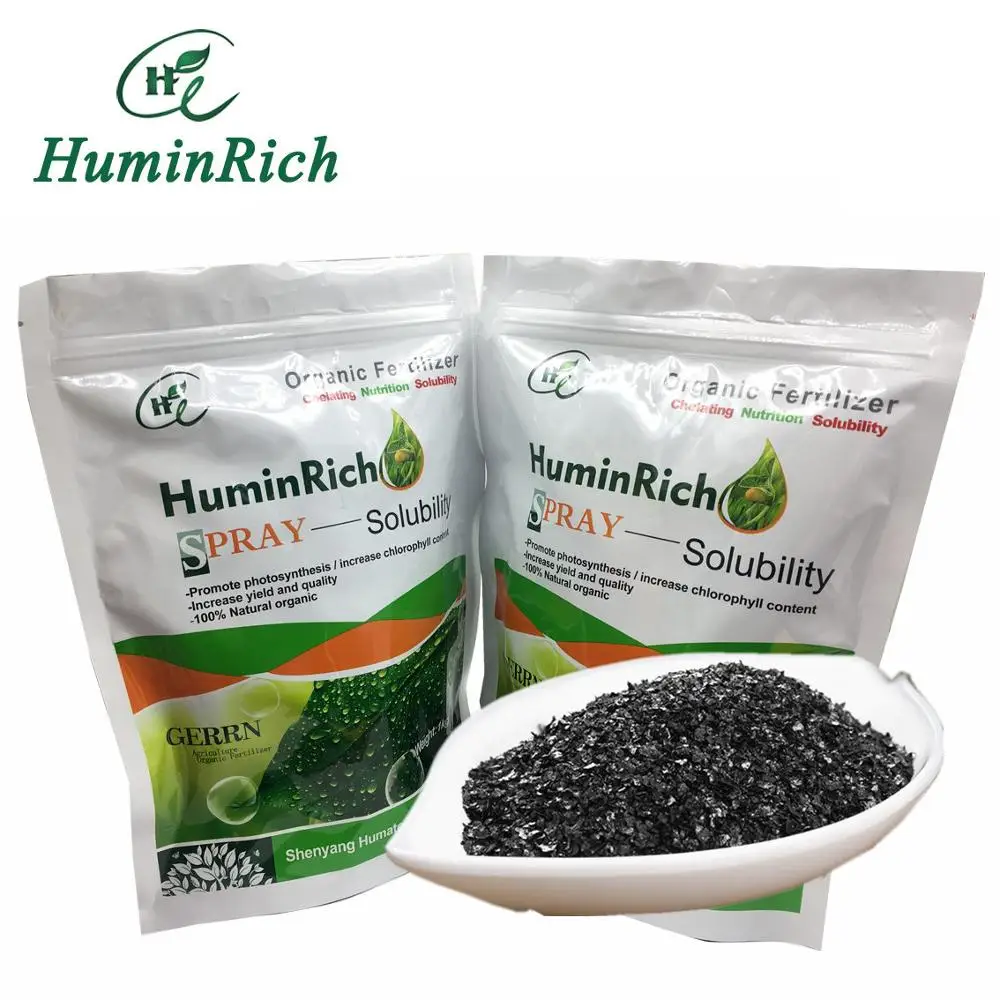 HuminRich Plus SH9005 Potassium Humate Fulvate 100% Organic Fertilizer K Humate Used in Agriculture as Biostimulator (62006297551)