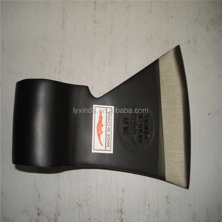 Steel forged axe head