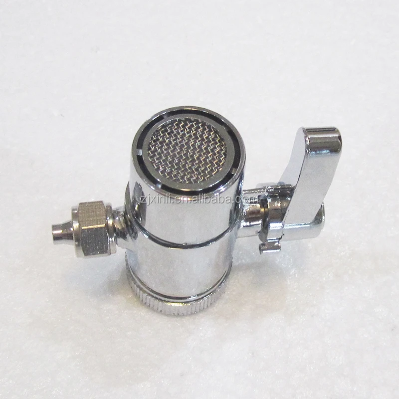 X13514 Brass Material Filter System Countertop Diverter Valve