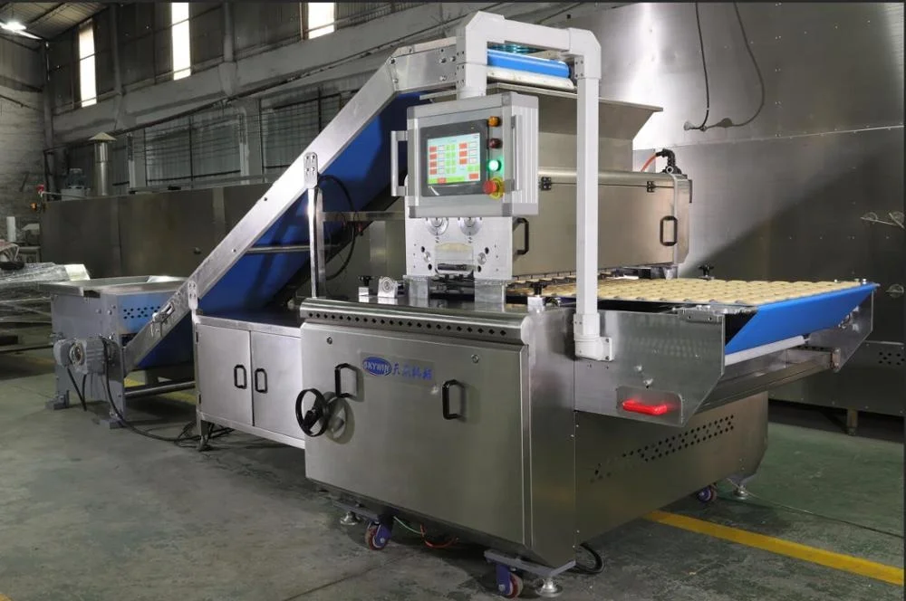 
Skywin Factory Automatic Biscuit Cutter Maker Cookie Depositor Machine 