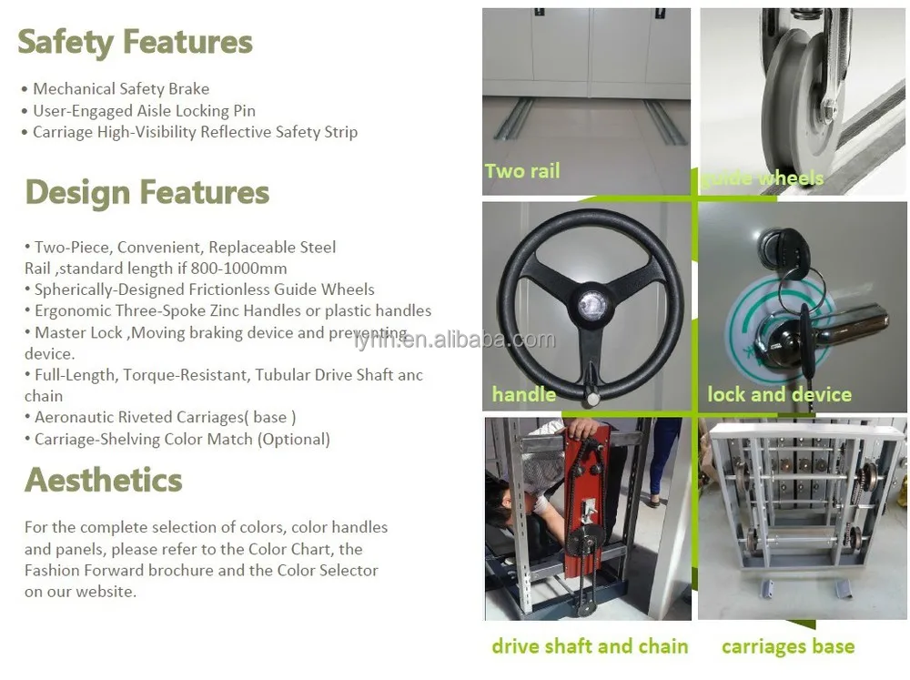 Kardex Large Filing Cabinets Storage Shelf Bank Office Furniture Industrial High Density Steel System Mobile Shelving