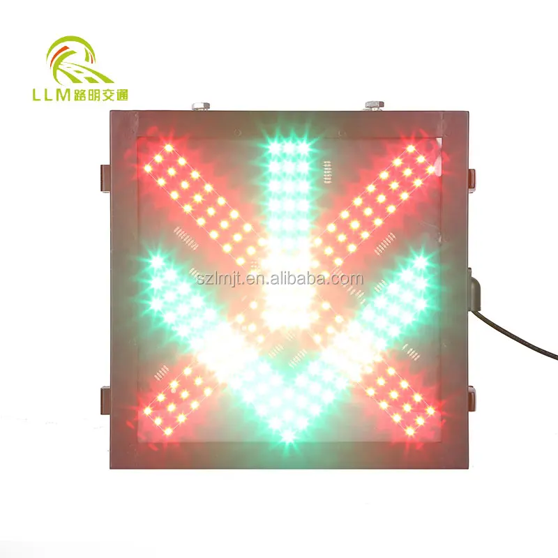 Оптовая продажа, высококачественный светодиодный световой сигнал, Красный Крест, Зеленая Стрела, туннель, световая станция