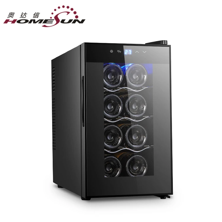 
BCW-25 Custom mini 8 bottles wine cooler, small wine fridge mini wine cooler 8 bottle 