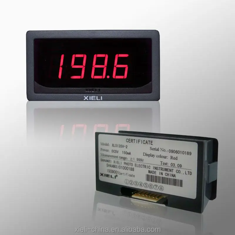 DC digital millivoltmeter 200mV