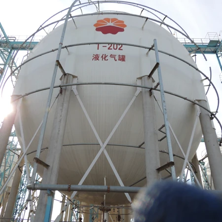 steel chemical spherical storage tank sphere tank area Design, manufacture and installation